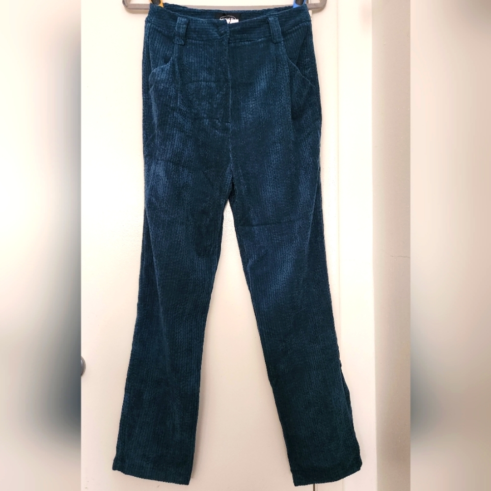 NWT Navy Corduroy Trousers - Cider size Small